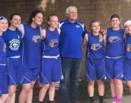 Coach Bill and his girls